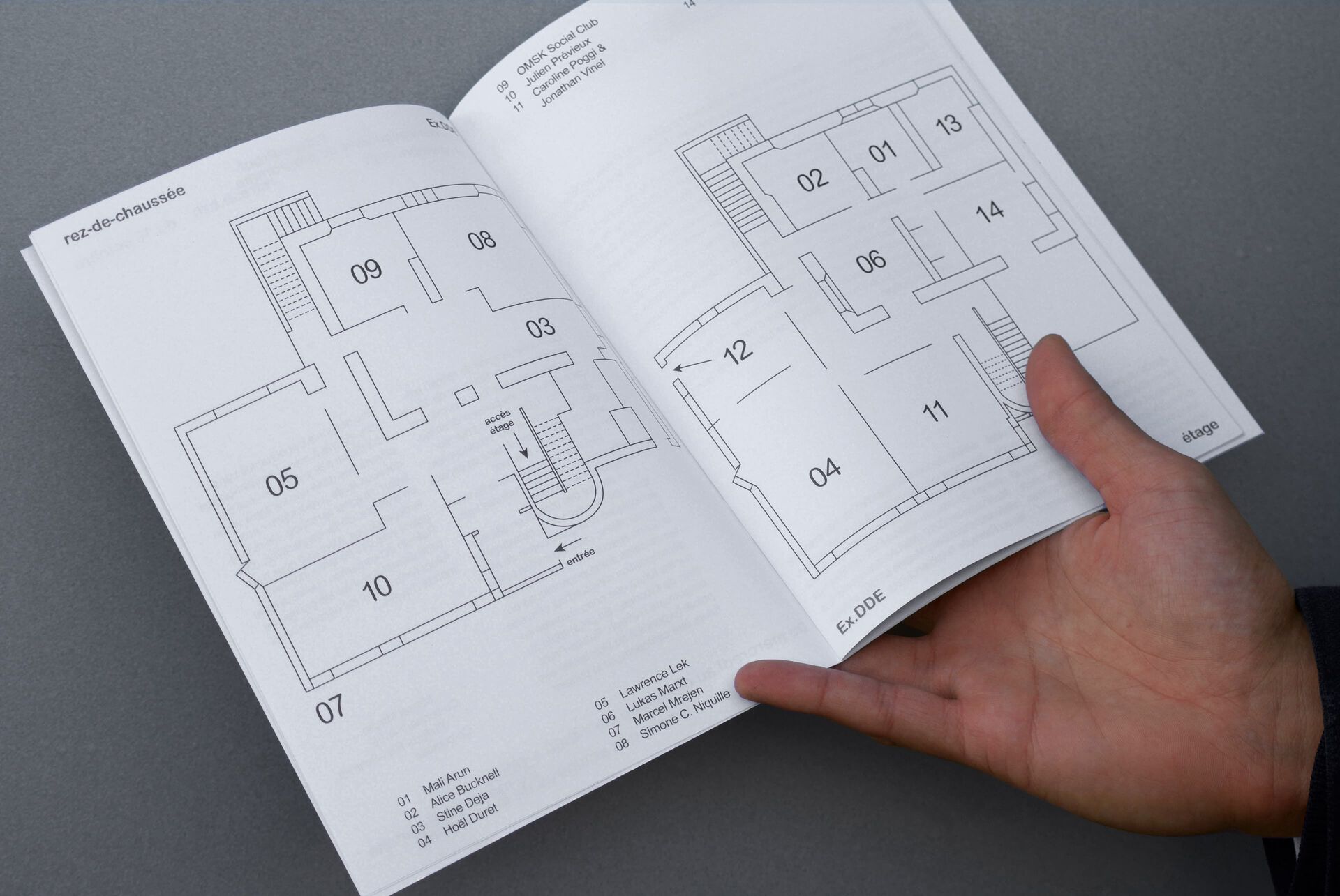 _booklet : exhibit hall plan