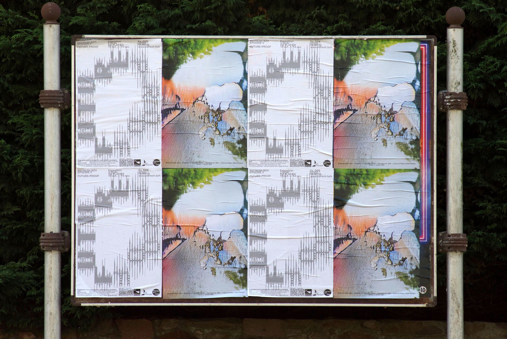 _poster series 1 & 2 : display, 40×60 cm